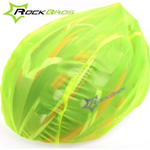 ROCKBROS Cycling Bike Helmets Rain Covers Windproof Waterproof Dust-proof Rain Cover MTB Road Bike Bicycle Helmet Protect Cover