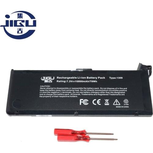 JIGU A1309 Replacement Laptop Battery For APPLE MacBook Pro 17" A1297 [2009 Production] MC226*/A MC226CH/A 79WH