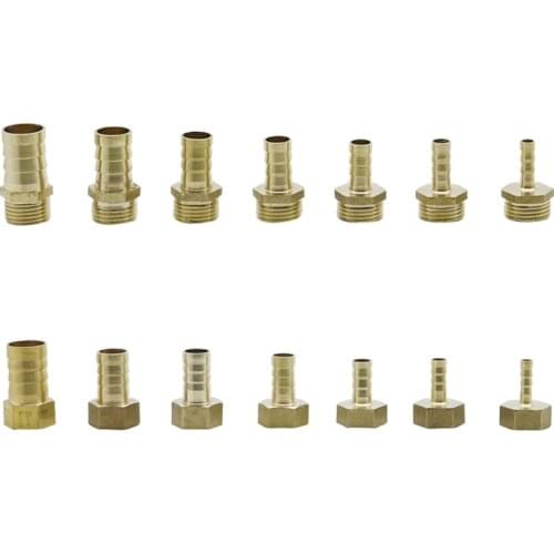 6-19mm to 1/2" Female/Male thread Connector Garden Straight Hose Joiner Aquarium Air Pump Fish Tank Hose Adapter