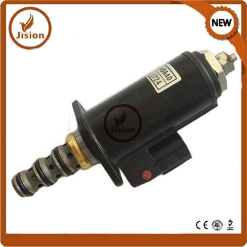 Jision Good Quality KWE5K-31/G24DA40 Solenoid Valve For SK200-3 SK200-6 Excavator Solenoid Valve YN35V00020F1