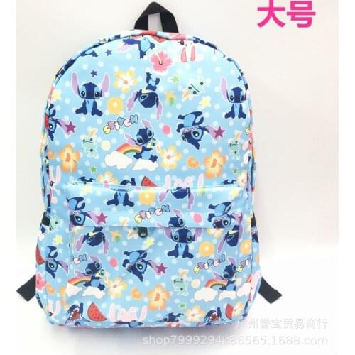 Stitch Cute Students Backpack Back to School Gift Mochilas Cartoon New Pattern Laptop Backpack Women Travel Men Teens Rucksack