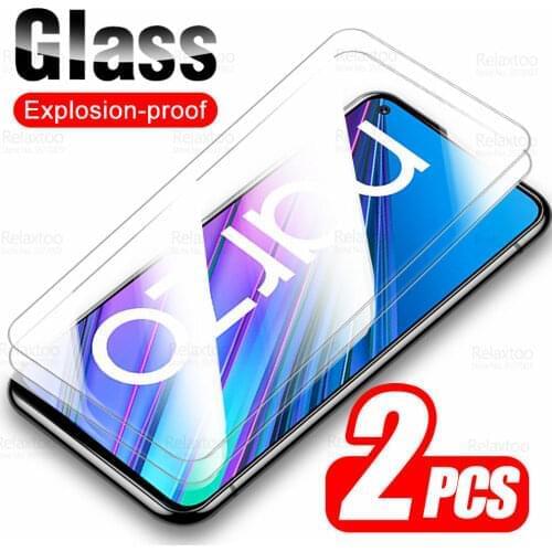 2pcs Tempered Glass For Oppo Realme Narzo 30 5G Screen Protector On Realmi Relme Ralme Real Me Narzo30 5G Armor Protective Film