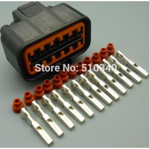 1set.12 hole 2.2mm waterproof connector Automotive connector with female terminal