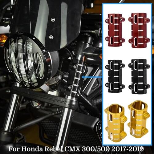 2018 CMX 300 CMX 500 Motorcycle Front Fork Boot Tube Slider Shock Cover Absorber Gaiters for Honda REBEL CMX500 CMX300 2017-2019