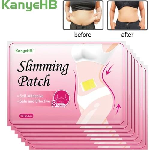 70pcs Slimming Patch Navel Slim Stickers Weight Loss Burning Fat Body Shaping Patches Chinese Herbal Medical Detox Plaster A400