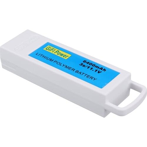 1PCS 11.1V 6400mAh For Yuneec Q500 Q500 3S Upgarded Lithium RC Battery Rechargeable Battery For Yuneec Q500 Q500 RC Quadcopter