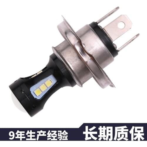 Automobile, Motorcycle Led Front Anti Fog Lamp H4-80w-3030-18led High Brightness Motorcycle Headlamp Bulb 12V 8000K 3030 1080LM