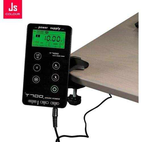 Tattoo Power Supply LED Digital Display Permanent Makeup Touch Screen T700 Bronc Universal Bracket Input Tattoo Pen Power Tools