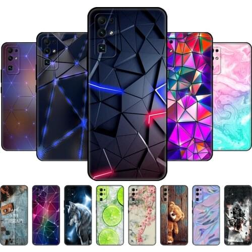 For HONOR 30 Case 6.53 inch BMH-AN10 Soft Silicon TPU Back for Honor 30 Pro Plus Cover honor 30 Premium Bumper black tpu case