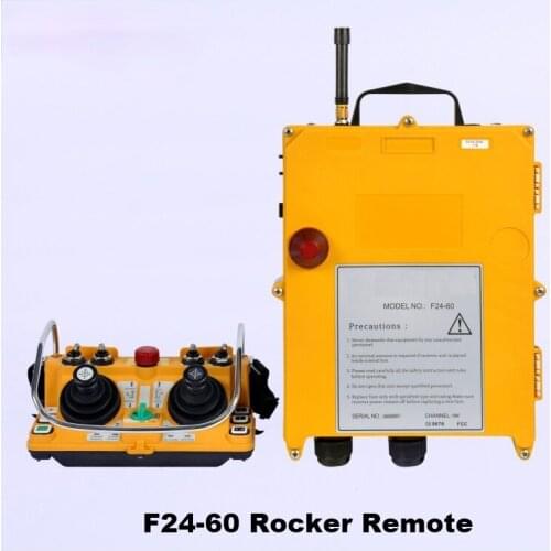 F24-60 Joystick Industrial Wireless Remote Controller 1 transmitter + 1 receiver 380v,220v ,36v,24v