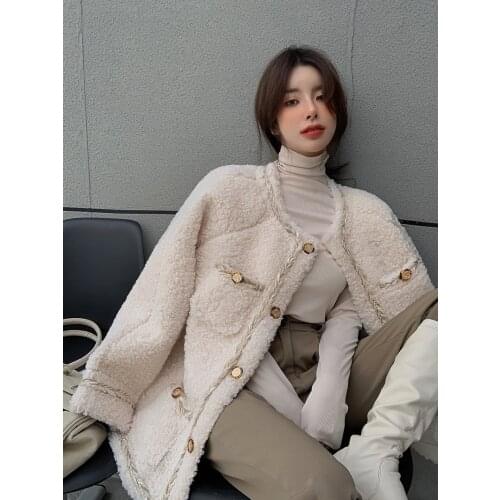 Женские бежевые пальто FGHGF China At AliExpress