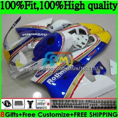 Injection For HONDA NSR 250 MC21 PGM3 NSR250R 90 91 92 93 85BS.52 NSR250 R RR NSR 250R 1990 1991 1992 1993 Rothmans Blue Fairing