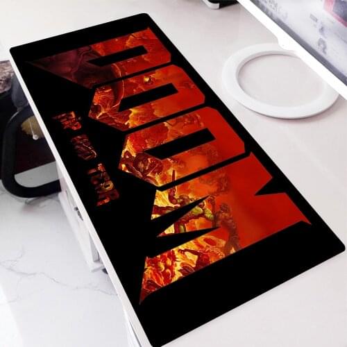 E-sports Doom Keyboards Accessories Anime Mousepad Xxl Mausepad Gamer Keyboard Mat Gaming Computer Table Pads Large Mouse Pad