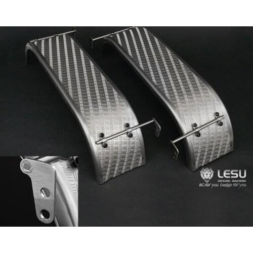 LESU Metal Rear Mudguard Fender for 1/14 RC TAMIYA Arocs Bezn 3348 Dumper Truck DIY Model Car