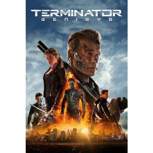 Lot style Choose Terminator 6 Dark Fate Movie Art print Silk poster Home Wall Decor