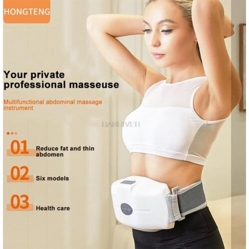 Usb Abdominale Massager Spier Beweging Elektrische Stimulator Goede Gezondheid Afslanken Riem Buik Training Acupunctuur Vibrator