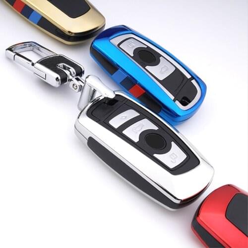 Fashion ABS Zinc alloy Car Remote Key Case Cover For BMW 1 3 5 7 Series 520 525 f30 f10 F18 118i 320i X3 X4 M3 M4 M5 E34 E36 E90