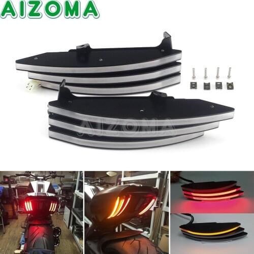 Motorcycle Rear Lighting Taillight LED Integrated Blinker Turn Signals Lamp For Ducati Diavel AMG 959 Panigale Corse 2011-2019