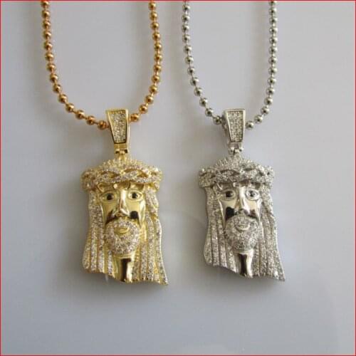 28inch bead chain 2016 three color gold silver plated gold color hip hop bling cheap men necklace promotion