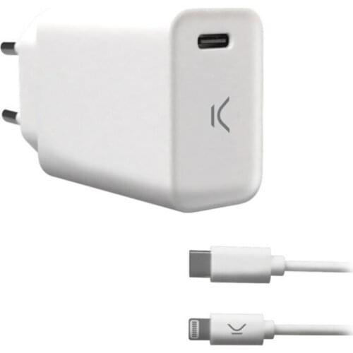 Wall Charger KSIX MFI 18W White