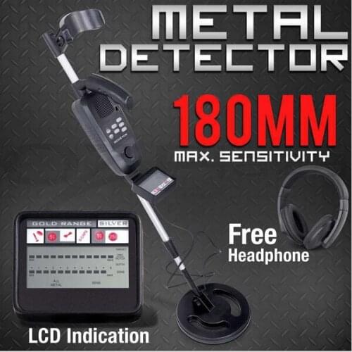 Low Metal Detector Price! Finding Treasure Anywhere by Our MD-3500 Underground Gold Metal Detector for Ground Searching