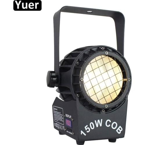 New Wedding Light 150WCOB Warm White/Cold White Color LED Par Light With Strobe DJ Disco Light For Party Club Bar Stage Lighting