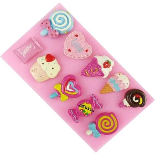 Limited New Fda Candy Mold Chocolate Fondant Cake Diy Biscuit Pastry Dessert Decorating Bakeware Baking Kitchen Gadget