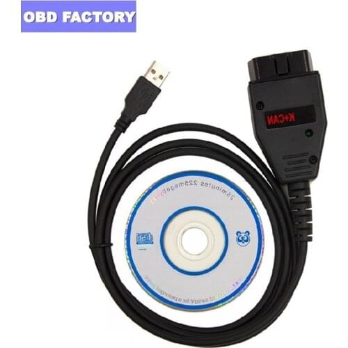 Professional For VAG K+CAN 1.4 Full Version Commander PIC18F25K80+FTDI FT232RQ Chip Car Diagnostic Cable for Multi-car