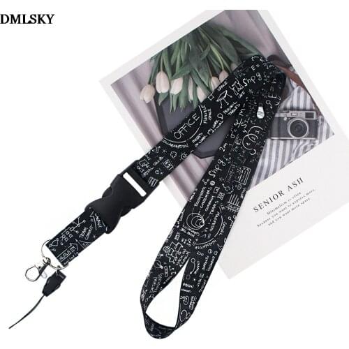 DMLSKY The Office TV Show Lanyard Keychain Lanyards for keys Badge ID Mobile Phone Rope Neck Straps Accessories Gifts M4420