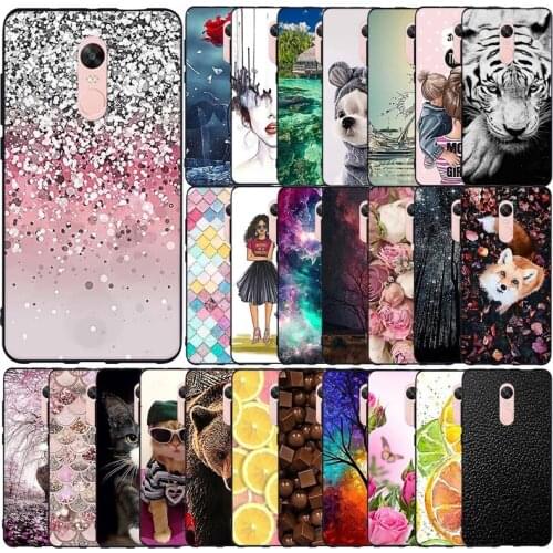 Silicone Case For Xiaomi Redmi Note 4X Case Soft Tpu Phone Shell Cover For Xiaomi Redmi Note 4X Fundas Coque Etui Bumper Covers