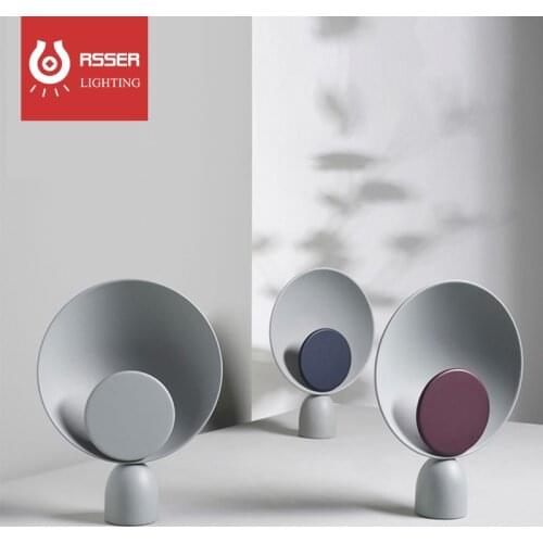 Nordic simple Danish bedroom table lamp modern creative model room designer desk living room light luxury decorative lamps