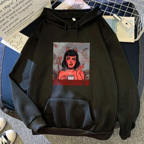 UFOORO Womens Loose Streetwear Sweatshirt Hoodies for Women Hooded Simple All-match Leisure Oversize Pullovers Style