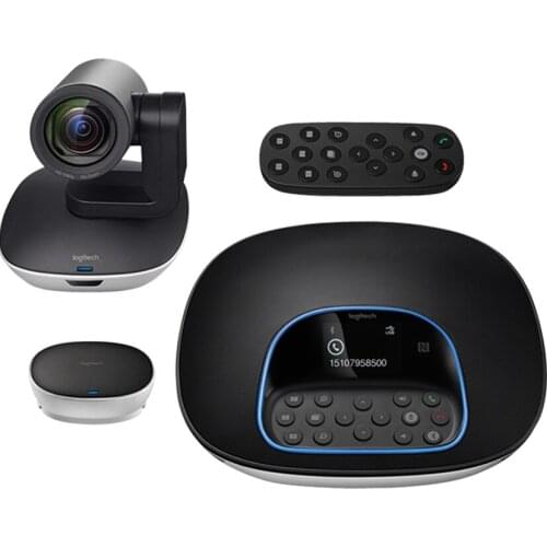 Logitech CC3500e Video Conferencing Webcam With Expansion Microphone HD 1080p Camera Speakerphone