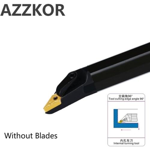Internal Turning Tools Cutting Bar S20R-MVXNR16 Lathe Cutter Wholesale S20R-MVXNL16 Carbide inserts CNC Holder AZZKOR Inner Tool