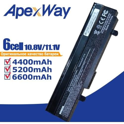 11.1V Black Laptop Battery for Asus Eee PC VX6 1011 1015 1015P 1015PE 1016 1215N 1215B A31-1015 A32-1015 AL31-1015 PL32-1015