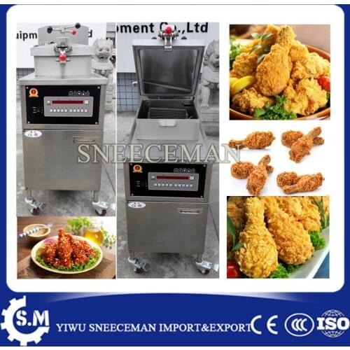 25L gas deep chicken fryer with temperature computer control save oil