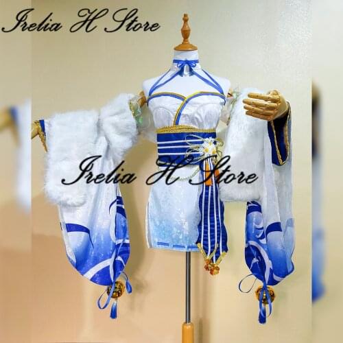 Irelia H Store Azur Lane Asashio Kimono Cosplay Costume Custom made/size Limited Edition