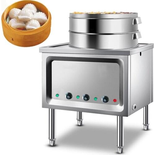 220V/380V Commercial Bread Steam Rapid Heating Machine Electricity Gas Steam Oven Furnace Electro-Thermal Food Processing 9KW