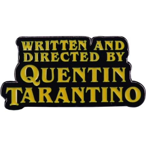 Quentin Tarantino Pin Pulp Fiction Kill Bill Iconic Movie Fans Flair Addition