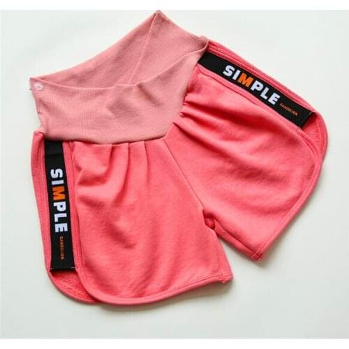 Summer Maternity Short Trousers Sports Elastic Belly Shorts Pants Clothes for Pregnant Women Trousers