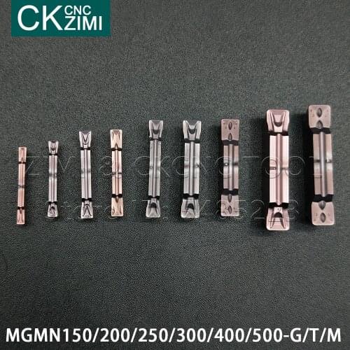 MGMN 150/200/250/300/400/500 M T G CNC lathe Tools Grooving Insert Carbide Insert Prating Lathe Grooving Inserts high quality