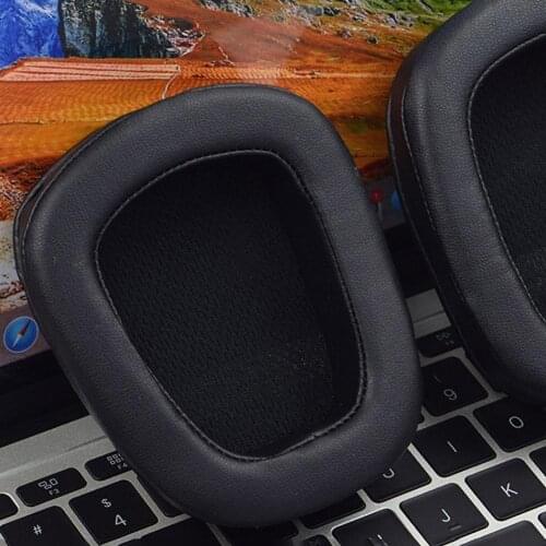 Soft Breathable Headphone Earmuff Earpad Replacement for Logitech G633 G933
