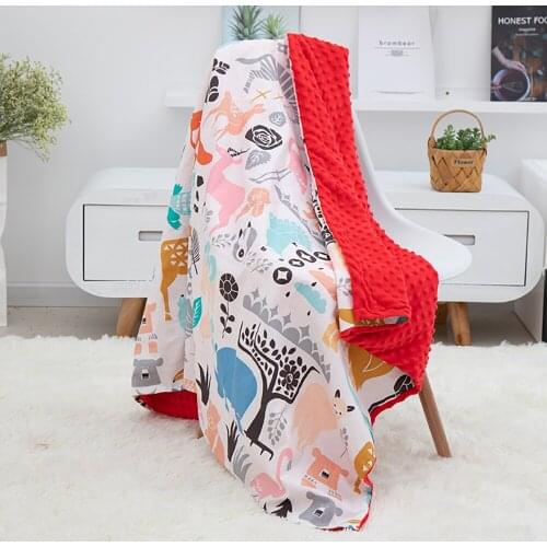Baby Blanket Winter Cotton Flannel Unicorn Car Printing Blanket Infant Swaddle Wrap For Newborn Baby Bedding Blankets Baby Quilt