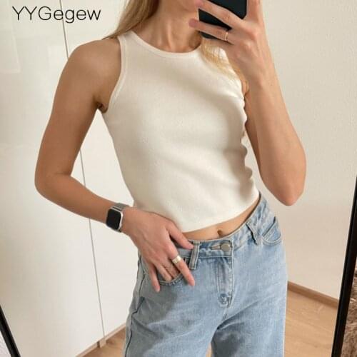 Y2k spring summer Women short T-shirt Casual Loose Knit long cropedT-shirt Female Basic floarl Tops