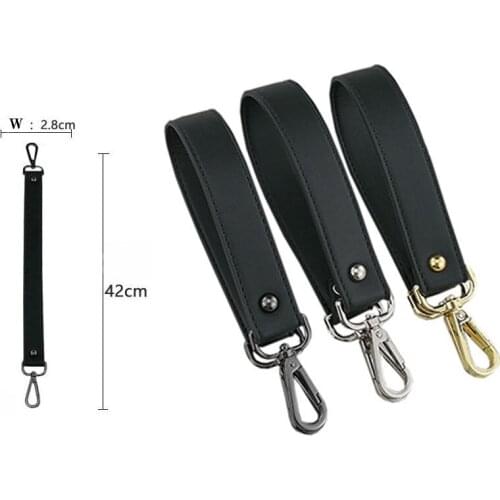 Fashion Lady Bags Strap Belt Short Handle Shoulder Strap Bag Accessories Length 42cm Width 2.8cm Obag Handle Purse Strap Chain