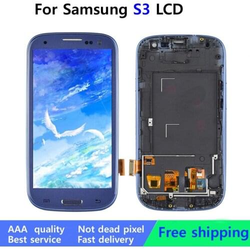 4.8'' AMOLED for SAMSUNG Galaxy S III S3 LCD Screen Display Digitizer i9300 i9300i i9301 i9301i i9305