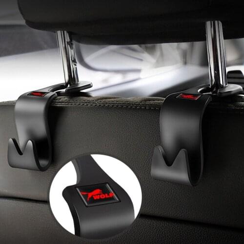 1/2pcs Car Seat Hook Bearing 20kg Headrest Organizer Hook for Ford Wolf Focus MK1 MK2 MK3 Focus ST RS car accessories