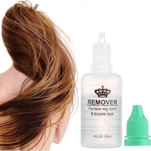 1PC Practical No Irritating Clear Lace Glue Adhesive Tape Remover Hair Extensions Glue Remover Accessory Hair Styling Tools