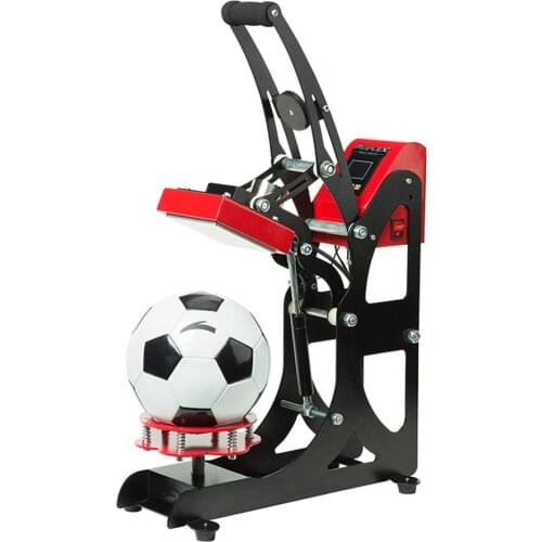 12*12cm Manual Magnetic printing ball machine sphere hot stamping machine logo customization 350W