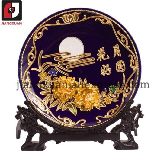24k gold foil souvenirs 10 inch gift articles for wedding collection